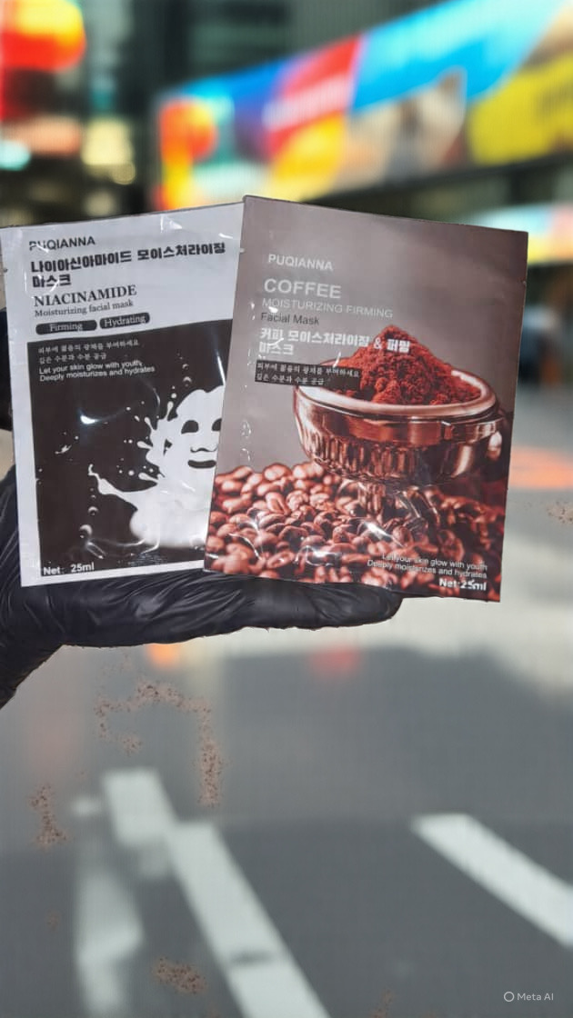 Face mask -In different flavours for all skin type and for all skin problems  Wholesale and retail space available 